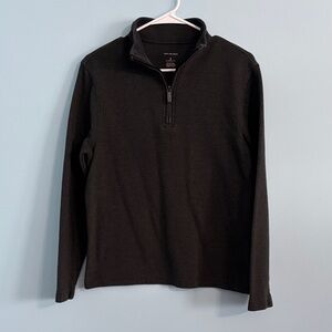 Van Heusen Men's Black Zip-Up Sweater